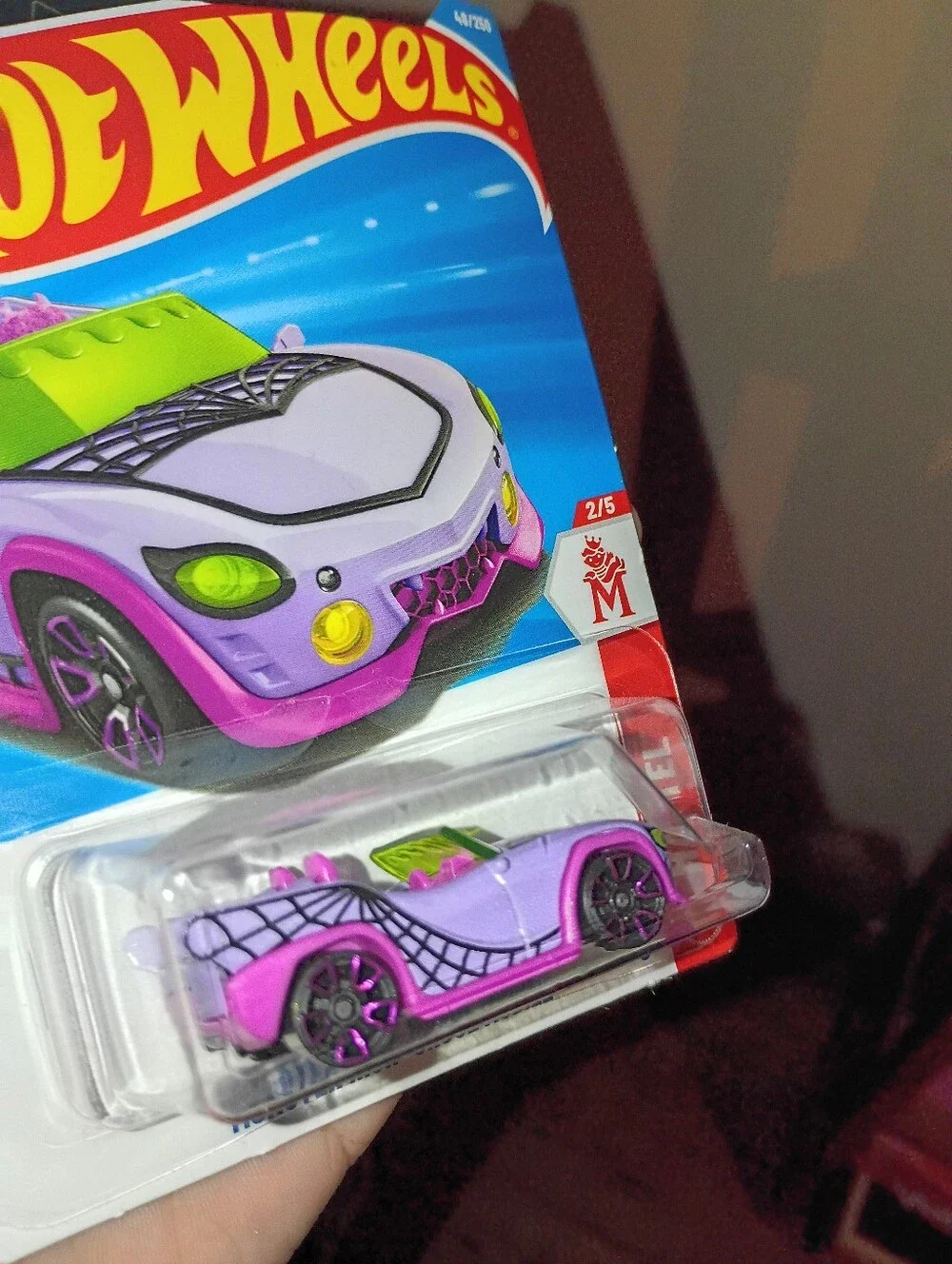 NEW Mattel Hot Wheels Monster High Lavender Convertible